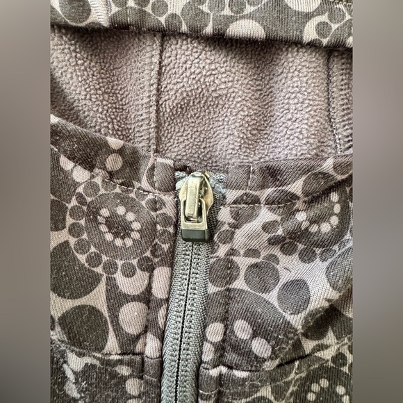 Women’s The North Face Fleece Lined Outdoor Track Jacket Floral Sporty Hoodie - Picture 5 of 9